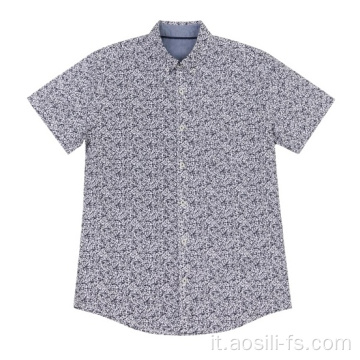 Camicie da uomo di moda casual stampate